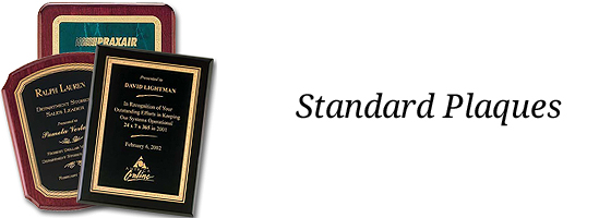 Standard Plaques